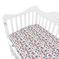 7%off Hypoallergenic Breathable Mattress Cover Premium Cozy Fitted Crib Sheet For Babies Kids