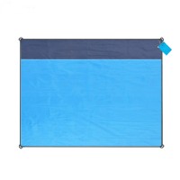 BSCI Audit Factory Custom Outdoor Large Foldable Pocket Sand Proof Waterproof Beach Blanket for Outdoor Travel